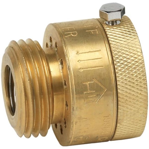 Homewerks VACBFPZ4B 0.75 in. Brass Male Hose Thread Vacuum Breaker 793375 - main